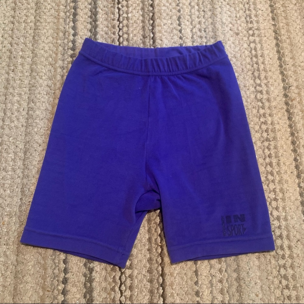 Ultra blue bike shorts